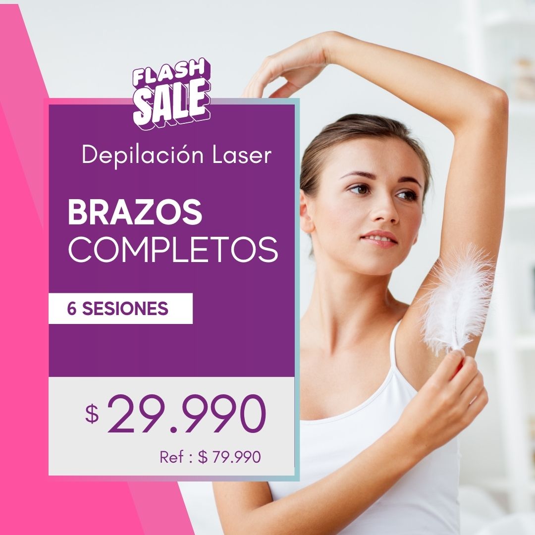 Depilacion laser online brazos