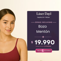 Láser Days – Bozo + Mentón (6 sesiones)