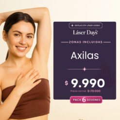 Láser Days - Axilas (6 sesiones)
