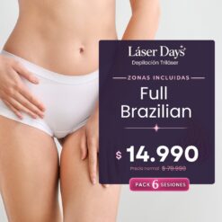 Láser Days - Full Brazilian (6 sesiones)